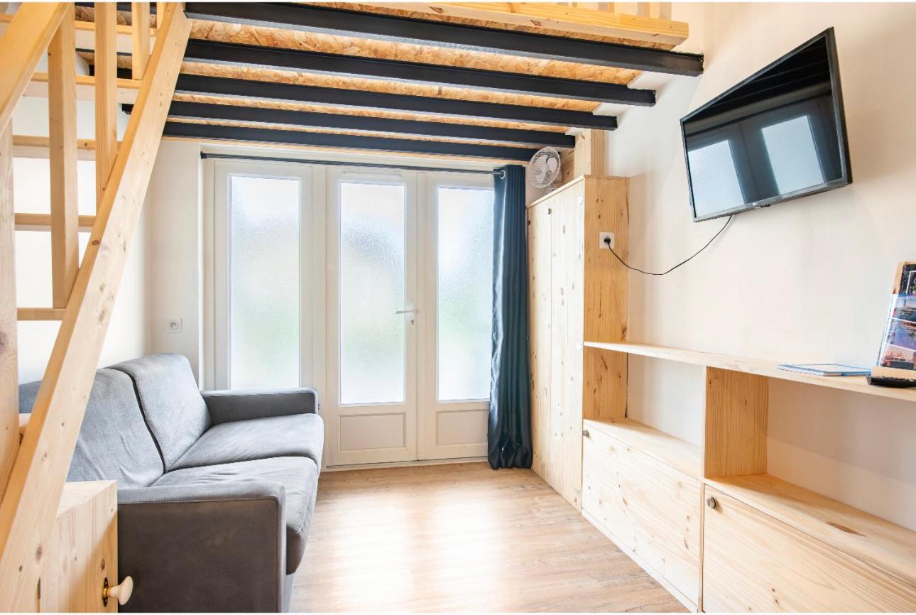 Villa Des Palmiers, Studio Cosy 洛特河畔的维伦纽夫 外观 照片